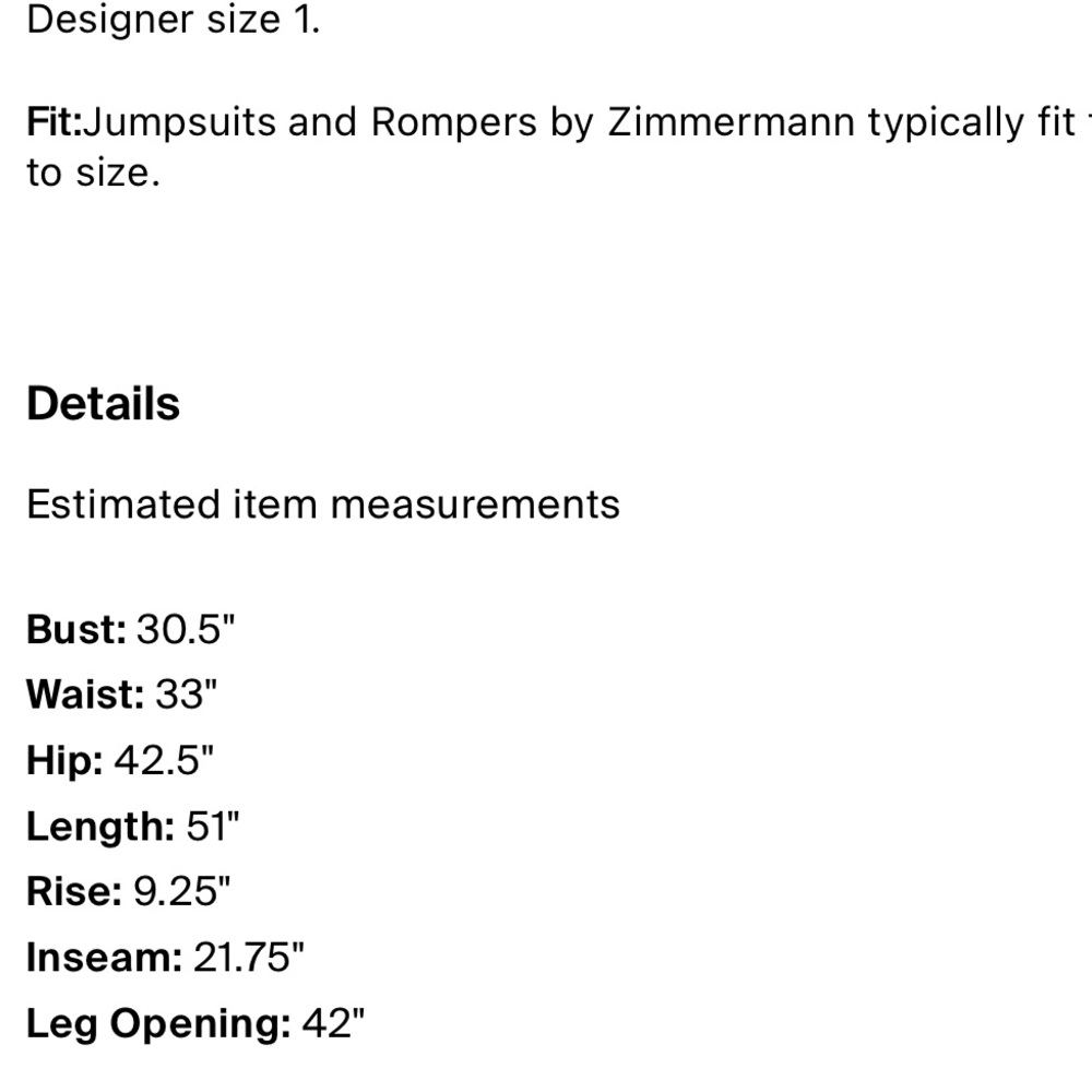 Zimmermann Linen Jumpsuit
Neutrals - Picture 4 of 7